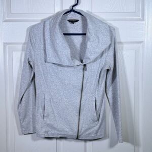 Banana Republic Women's Sweatshirt with Full Zip Front - Extra Small